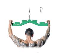 MOST GRIP LAT Pull Down Bar with 6 Ergonomic Handles, Neutral Grip LAT Pulldown Attachments for Whole Back Training, Wide Grip LAT Pulldown Bars for Home Gym Cable