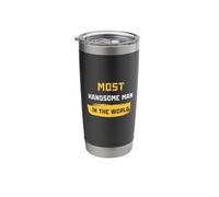 Most Handsome Man in The World Stainless Steel Insulated Tumbler