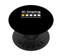 Most Hated Disliked Politician Xi Jinping Funny PopSockets Swappable PopGrip