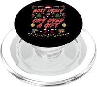 Most Likely to Cry Over a Present Christmas Design PopSockets PopGrip for MagSafe