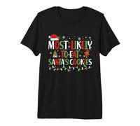 Most Likely to Eat Santa's Cookies Christmas Cookie Lover Premium T-Shirt