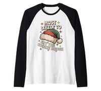 Most Likely to Eat The Cookie Dough Christmas Funny Raglan Baseball Tee