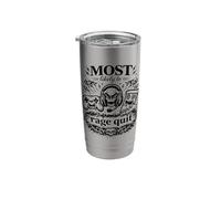 Most Likely to Gamer Rage Quit Meme Stainless Steel Insulated Tumbler