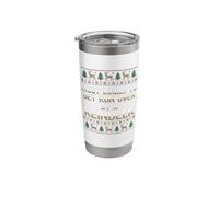 Most Likely to Get Run Over by A Reindeer Funny Christmas Stainless Steel Insulated Tumbler