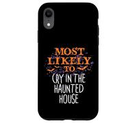 Most Likely To Halloween Cry In The Haunted House Matching Case for iPhone XR