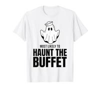 Most Likely to Haunt The Buffet Halloween Cruise Value Graphic T-Shirt, Men, White, M