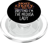 Most Likely To Hocus Pocus Pretend I'm The Medusa Lady PopSockets PopGrip for MagSafe