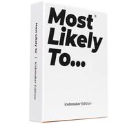 Most Likely To® Icebreaker Edition - 220 Entertaining Conversations in a Box