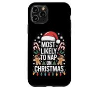 Most Likely To Nap On Christmas Holiday Party Santa Lovers Case for iPhone 11 Pro