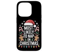 Most Likely To Nap On Christmas Holiday Party Santa Lovers Case for iPhone 14 Pro