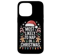 Most Likely To Nap On Christmas Holiday Party Santa Lovers Case for iPhone 14 Pro Max