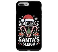 Most Likely To Race Santa's Sleigh Funny Christmas Case for iPhone 7 Plus/8 Plus