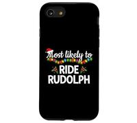 Most Likely To Ride Rudolph Funny Family Matching Christmas Case for iPhone SE (2020) / 7/8