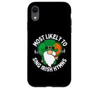 Most Likely to Sing Irish Hymns Shamrock St. Patrick’s Day Case for iPhone XR