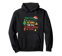 Most Likely To Sing Off-Key In The Caroling Crew Teacher Pullover Hoodie