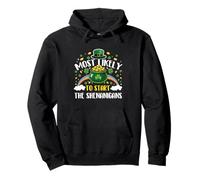 Most Likely To Start The Shenanigans - St Patrick's Day Pullover Hoodie