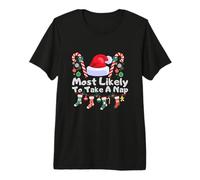 Most Likely to Take A Nap Premium T-Shirt