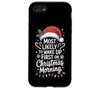 Most Likely To Wake Up First On Christmas Morning Family Case for iPhone SE (2020) / 7/8