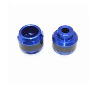 Most Motorcycles Motorcycle Frame Slider Aluminum Alloy Front Fork Cup Falling Crush Protector Carbon Fiber Compatible With Motorbike Scooter 2pcs Compatible With(01)
