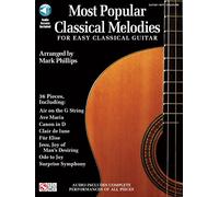 Most Popular Classical Melodies for Easy Classical Guitar [With CD (Audio)]