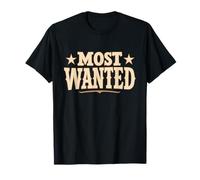 Most Wanted Western Cowboy Cowgirl Rodeo T-Shirt