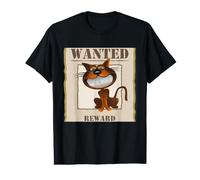 Most Wanted with Reward ! Big Cheese AKA Brown CAT Value Graphic T-Shirt