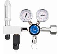 MostAqua Dual Stage Co2 Regulator for Aquarium, Pro-Master Series, Co2 System Kit for Aquarium Plants, Integrated Bubble Counter and Adjustable Output Pressure