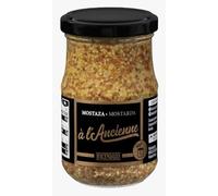 Mostaza a l'Ancienne, Old-Fashioned Whole Grain Mustard, Glass Jar, 200g, Pack of 3