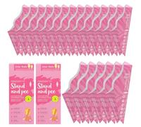 MOSTFUN 20 Pcs Disposable Female Urinal, Paper Portable Urinal for Women, Standing Pee Funnel for Pregnant, Wounded, Camping, Travel, Outdoor Activity