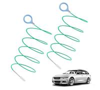 MOSTFUN 2PCS Car Sunroof Drain Cleaning Brush, 118 Inch & 197 Inch Flexible Feeding Tube Brush Drain Unblocker Hose Pipe Cleaning Brush Drain Hole Cleaning Tool for Car Windshield Wiper Drain Hole