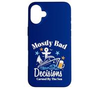 Mostly Bad Decisions Carmel By The Sea Spring Break Case for iPhone 16 Plus