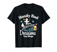 Mostly Bad Decisions San Diego Spring Break T-Shirt