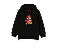Mostly Heard Rarely Seen 8-Bit Mini Zooom pixelated-print hoodie - Black 4 yrs-6 yrs-8 yrs-10 yrs