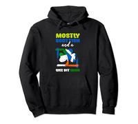 Mostly Scottish And A Wee Bit Irish Scotish Flag Pullover Hoodie