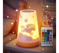 Mostof Magical Unicorn Night Light, LED 16 Colors Touch Remote Control