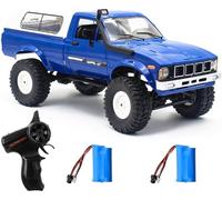 Mostop Remote Control Cars Age 8+, All terrial Radio Controlled Cars Pickup Truck Remote Control Rock Climber with Light and Waterproof, Hobby Toy RC Car for Kids and Adults