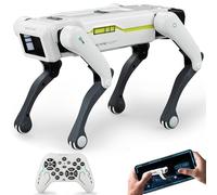 Mostop Smart Robot Dog - Interactive RC Robot Dog with Voice Control, APP Programming - AI Mechanical Robotic Puppy Smart Pet for Kids Adults - 30+ Actions, Ideal STEM Gift for Boys Girls