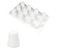 mostsom Cylinder Cup Shape Mousse Cake Mold For Making Chocolate Muffin Ice Shot Glass Mould Kitchen Baking Tool (A_ Small Cup)