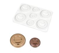 mostsom Cylinder Cup Shape Mousse Cake Mold For Making Chocolate Muffin Ice Shot Glass Mould Kitchen Baking Tool (C_ Cup Cover)