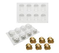 mostsom Mousse Cake Mold Dessert Silicone Mold Chocolate Jelly Baking Tools Cake Decorating Tool (G_ Pig)