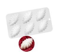 mostsom Silicone Molds 3D Shell Non Stick Food Grade Silicone Shell Shape Chocolate Candy Jelly Mold for Candy Molds Cupcake (G_8.4x4.76x0.8 inch)