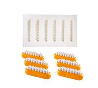 mostsom Silicone Molds Baking Mold for Mousse Cake, Silicone Mold for Chocolate, French Dessert Mold for Pastry Chocolate, Reusable Non-Stick Easy Release Baking Molds (I_ Creamy)