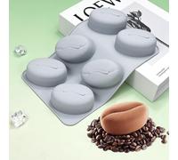 mostsom Silicone Molds for Baking Non-Stick Candy, Chocolate, Cookie, Oreo, Mini Soap, Pudding, Jello, Muffin, Dog Treats Ideal for Cupcakes, Ice Cubes, and Jelly Mold (F_ Coffee Bean)