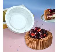 mostsom Silicone Molds for Baking Sweets, Chocolates, Cookies, Oreo, Mini Soap, Pudding, Jelly, Muffins, Dog Treats, Ideal for Cupcakes, Ice Cubes and Jelly(Cylinder B)