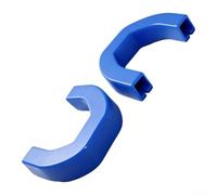 MoSundi 2 Pack Silicone Tow Hook Covers for Dodge for ram 1500 for trx 2019-2026 Front for hitch for protector Red Blue White Heavy Duty Truck Accessories(Blue)
