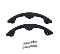 MoSundi 2pc Curved Snowboard Nose Guard Bar for Edge Wear Resistance Designed for Snowboard Deck Protection and Ski Skateboard Use(S)