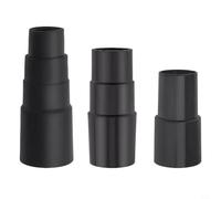 MoSundi 3-Pack Vacuum Hose Adapter Kit, 1-3 8" to 1-1 4" & 1-5 8" Reducer for Wet Dry Cleaners, Plastic Converters for Shark Attachments, Wands, Hoses, Cleaning Sofa Car Floor