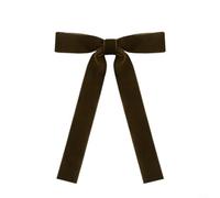 MoSundi 36PCS Velvet Bows For Christmas Tree Decorations With Gold Twist Ties Red, Black, White Or Green Festive Ornaments For Trees, Wreaths(black curries)