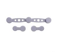 MoSundi 3Pack Air Fryer Silicone Magnet Clips, Air Fryer Silicone Buckle With Magnetic Attachment To Fix Parchment Paper, Prevents Paper From Shifting(Gray)
