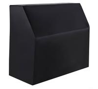 MoSundi 420D Ox, Percussion String Instrument Cover,for Upright Piano, Full Protective Case with Drawstring, Sunlight Heat Moisture Resistant, Black 153x35x110cm
